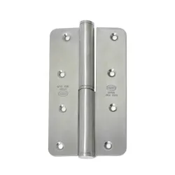 Zawias do drzwi 140x80mm stal nierdzewna INOX LEWY (pl) mod. 429