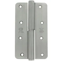 Zawias do drzwi 140x80mm stal nierdzewna INOX PRAWY (pl) mod. 429