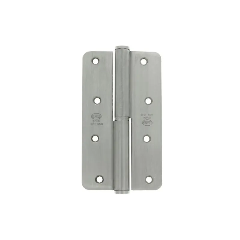 Zawias do drzwi 140x80mm stal nierdzewna INOX PRAWY (pl) mod. 429