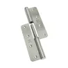 Zawias do drzwi 140x80mm stal nierdzewna INOX PRAWY (pl) mod. 429