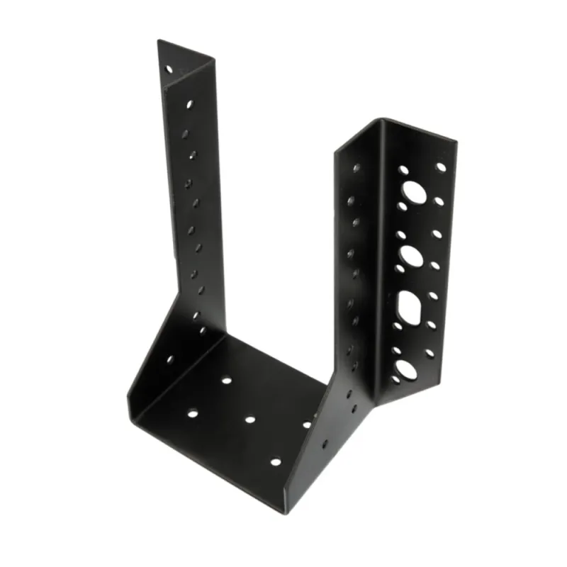 Wspornik wieszak belki 100mm czarny 200x80mm mod. 353