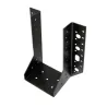 Wspornik wieszak belki 100mm czarny 200x80mm mod. 353