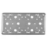 Łącznik płaski stalowy 200x100 cynkowany mod.503 płytka perforowana