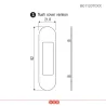 Zaczep EASY-FIX Revolution - maskownica 22x82mm czarna