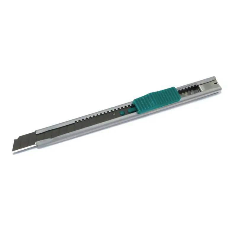Nóż nożyk metalowy 14cm ostrze wysuwane łamane 9mm  THT5110906