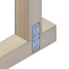 Łącznik płaski mod.500-200x50 czarny