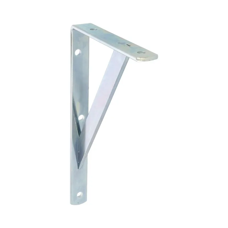 Wspornik półki wzmocniony stalowy cynkowany 250x200mm mod. 9
