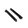 Prowadnice rolkowe 600x37mm czarne mod. 24
