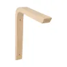 Wspornik półki drewniany buk 200x150mm mod. 17