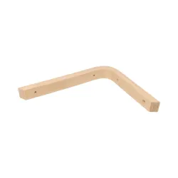 Wspornik półki drewniany buk 250x200mm mod. 17