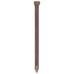 Gwoździe do betonu 1,5x25 mm stalowe miedziowane 92 sztuki