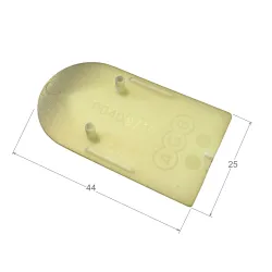 Osłonki zawiasu ECLIPSE 3.0 mosiądzowane komplet 4szt. 00409710 AGB