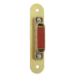 Zaczep z magnesem 112x24mm mosiądz mat Full Round do zamków Polaris Revolution