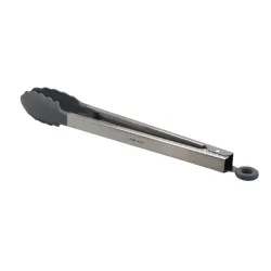 Szczypce kuchenne stal nierdzewna / nylon 34cm szare KINGHoff