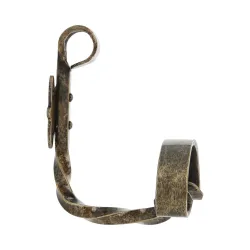Wieszak ścienny rustykalny złoto antyczne 120x80mm mod. 101 EAN