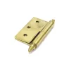 Zawias 60x60mm mosiądz lakierowany rozłączny PRAWY (pl) mod. 1007