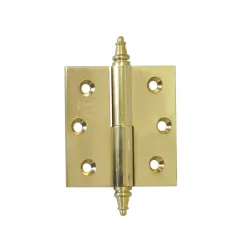 Zawias 60x60mm mosiądz lakierowany rozłączny PRAWY (pl) mod. 1007