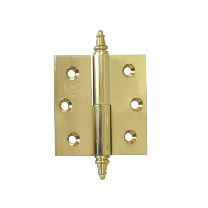 Zawias 60x60mm mosiądz lakierowany rozłączny PRAWY (pl) mod. 1007