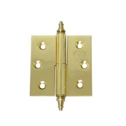 Zawias 60x60mm mosiądz lakierowany rozłączny LEWY (pl) mod. 1007