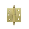 Zawias 60x60mm mosiądz lakierowany rozłączny LEWY (pl) mod. 1007