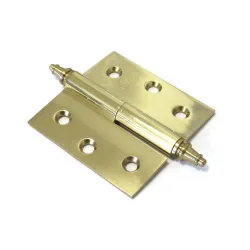 Zawias 60x60mm mosiądz lakierowany rozłączny LEWY (pl) mod. 1007