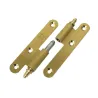 Zawias mosiężny 80x41mm mosiądz satyna PRAWY pl mod. 407