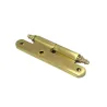 Zawias mosiężny 80x41mm mosiądz satyna PRAWY pl mod. 407
