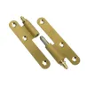 Zawias do drzwi 80x41mm mosiężny matowy rozłączny LEWY (pl) mod. 407