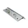 Zawias do drzwi 120x80mm mosiądz chrom mat rozłączny LEWY (pl) mod. 1007
