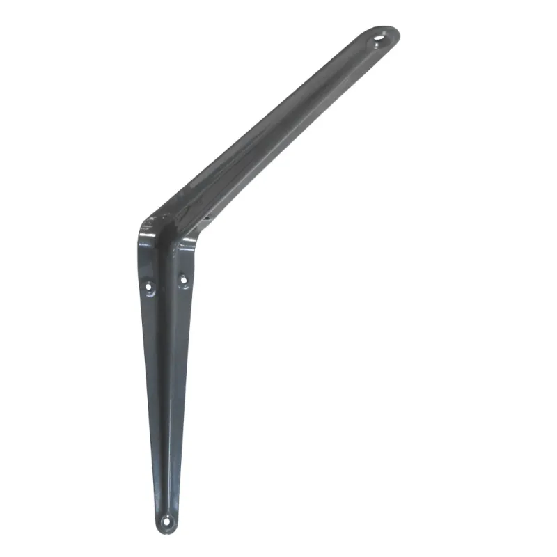 Wspornik półki stalowy szary 250x200mm mod. 1
