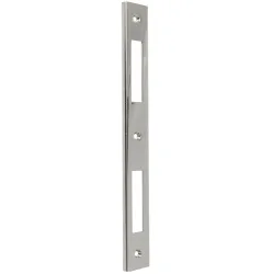 Zaczep kątowy 194x22x4mm niklowany prostokątny do zamków PATENT