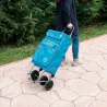 Wózek na zakupy keiszeń termiczna niebieski 48l mod.5