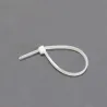 Opaski zaciskowe trytki 2,5x100mm białe 30szt. mod.3400 DIS