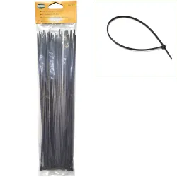 Opaski zaciskowe 4,8x350mm trytki czarne 30 sztuk mod.3400 DIS