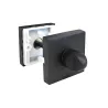 Szyld WC rozeta 50x50mm czarny mat t.4 mod. 201W310