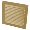 Kratka wentylacyjna 150x150x0,8 aluminium złota mod.3 DIS