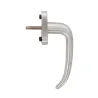 Klamka okienna ze stali nierdzewnej inox t. 7mm mod.50