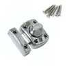 Zasuwka 30x42mm zamek nawierzchniowy chromowany mod. 388
