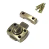 Zasuwka 30x42mm złoto antyczne zamek nawierzchniowy mod. 388