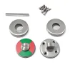 Szyld WC okrągły 53mm inox rozeta łazienkowa z pokrętłem mod. 2RX