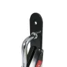 Wspornik półki stalowy czarny/chrom 180x230mm PALLADIO 23 powystawowe