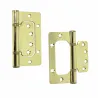 Zawias szczelinowy 101x89mm stal mosiądzowany 2szt. mod. BG1 EAN