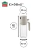 Spryskiwacz do octu/oleju 250ml szklany