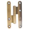 Zawias do drzwi 100x58mm mosiądz złoto antyczne Prawy (pl) mod. 405