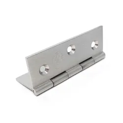Zawias mosiężny 70x50mm chrom mat splatany mod. 1002