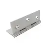 Zawias mosiężny 70x50mm chrom mat splatany mod. 1002