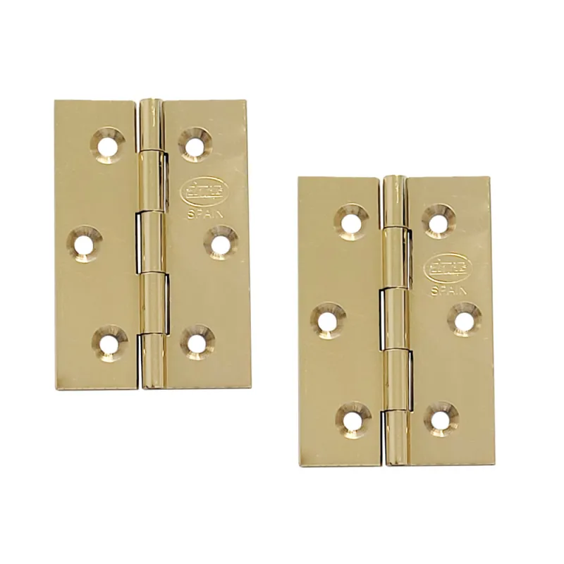 Zawias mosiężny lakierowany 60x40mm splatany 2szt. mod. 1002 DIS